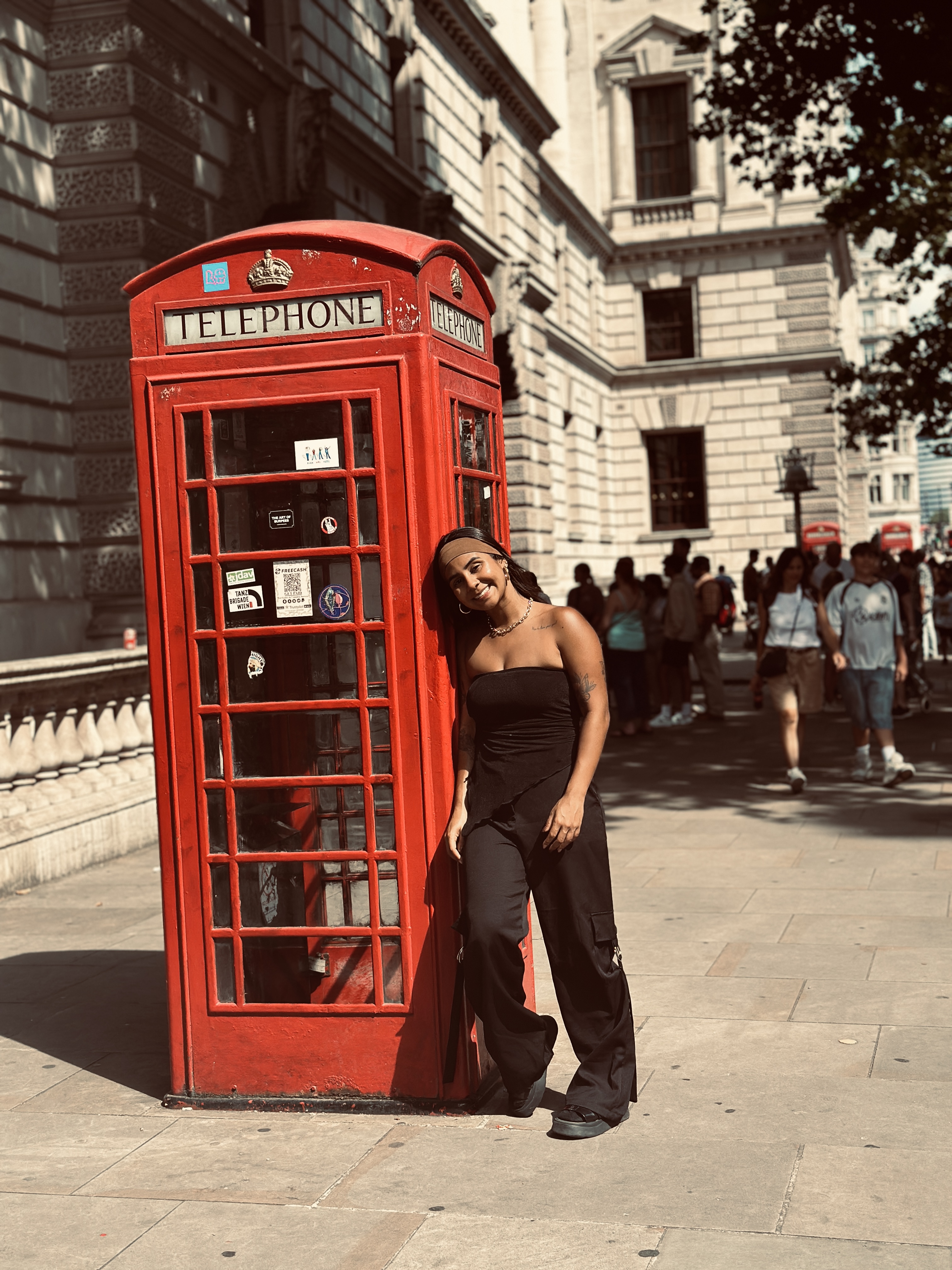Giovana em Londres